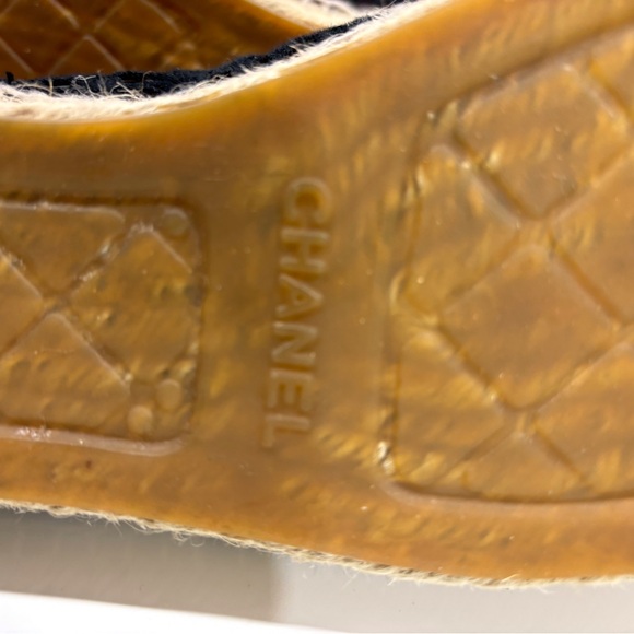 Chanel black espadrilles size 40 - Picture 8 of 10
